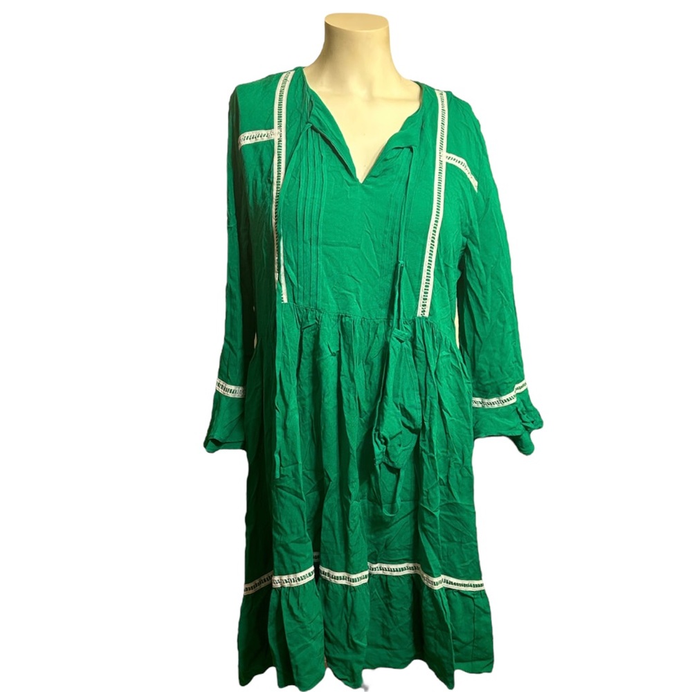 NWT Green Midi Dress, Size L